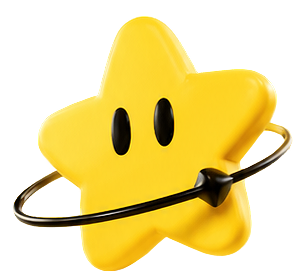 Dabble star mascot